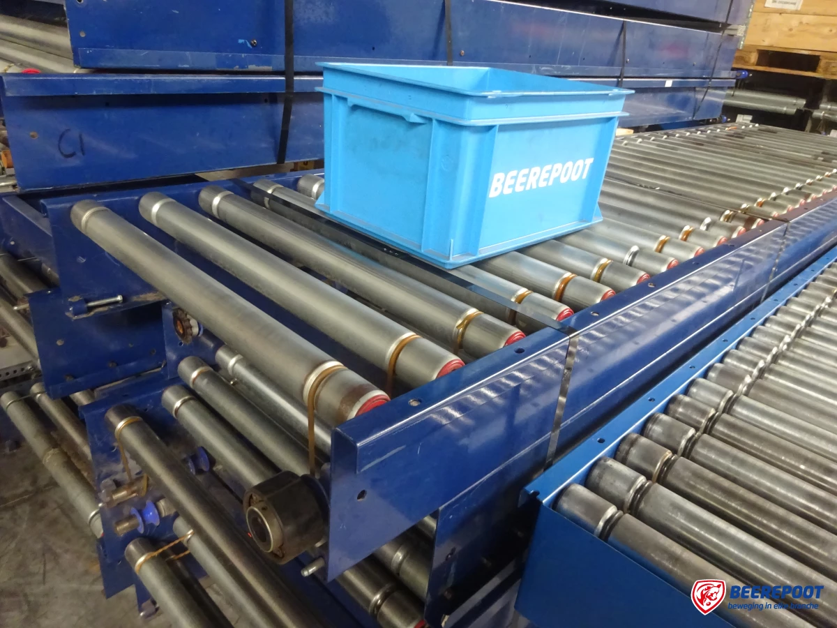 Aangedreven rollenbaan